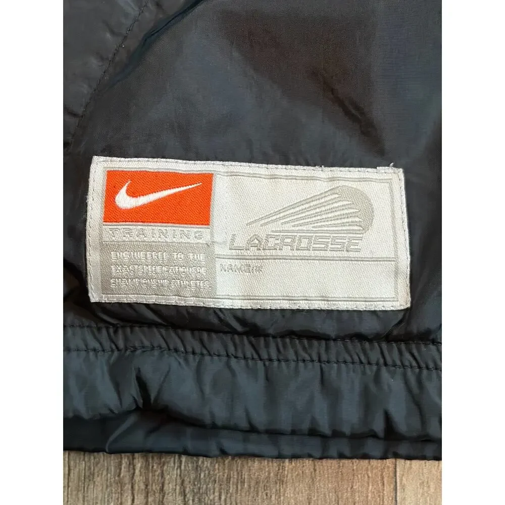Nike Performance Lacrosse 1/2 Zip Hooded Windbreaker Jacket Men’s Medium KE15
